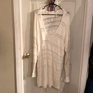 EUC Free People long sweater size large